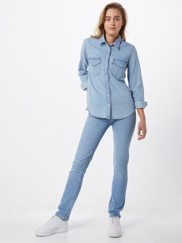 LEVI'S ® Blouse 'Essential Western' in Blue