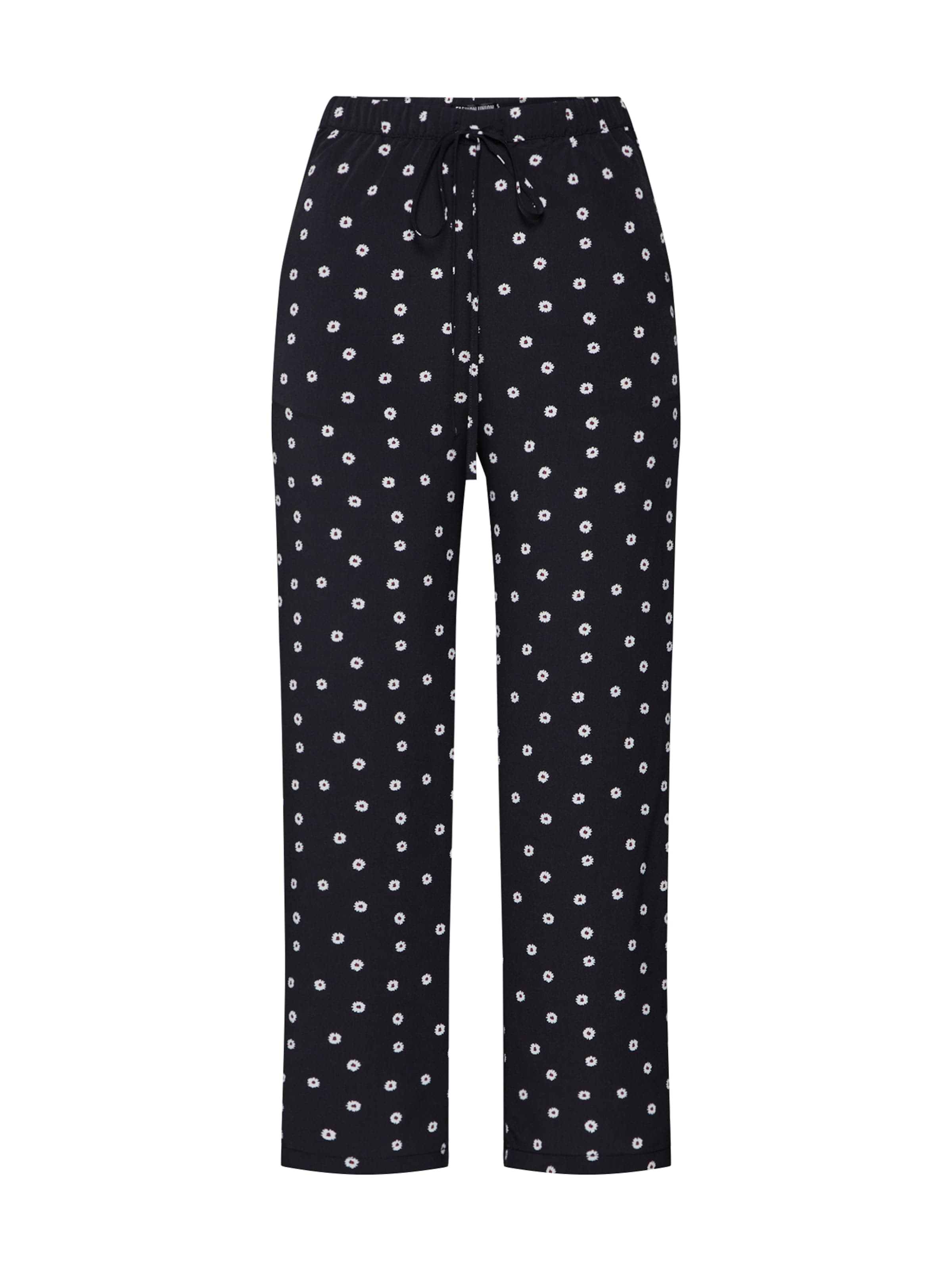 Fashion Union - Broek 'NIPPY TROUSER' in de kleur Navy
