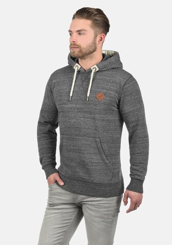 !Solid Hoodie 'Kevin' in Grau: predná strana