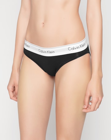 Calvin Klein Underwear Figi w kolorze czarny: przód