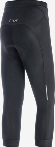 GORE WEAR Slimfit Tights 'GORE® C3 Damen Tights+ 3/4' in Schwarz