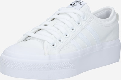 ADIDAS ORIGINALS Sneaker low 'Nizza Platform' i hvid, Produktvisning
