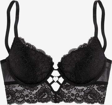 VIVANCE Regular Bra in Black: front