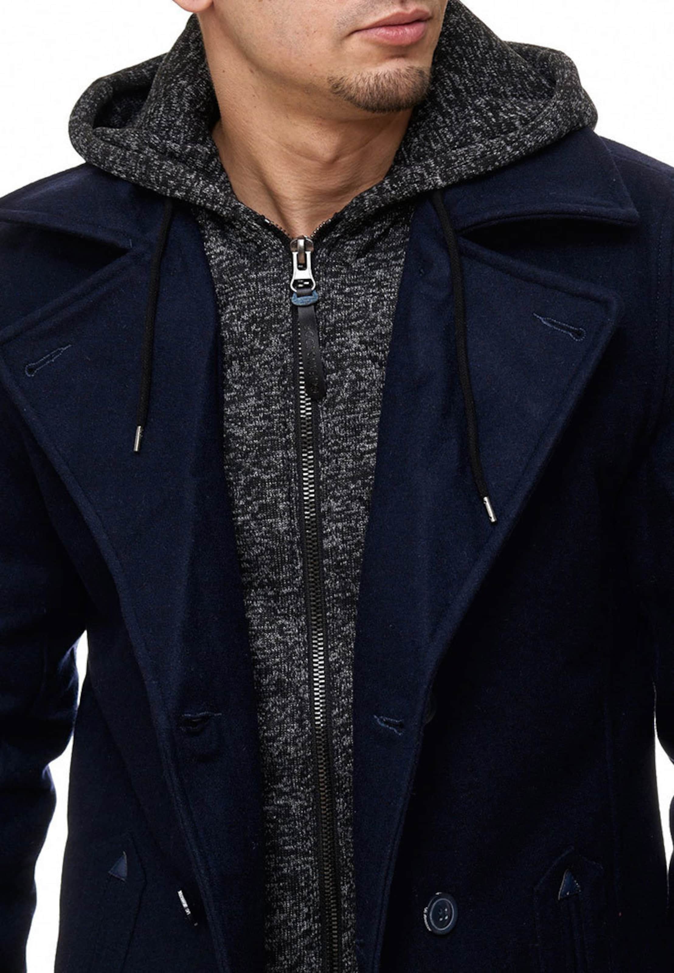 INDICODE JEANS Tussenjas ' Cliff Jacke ' in Blauw