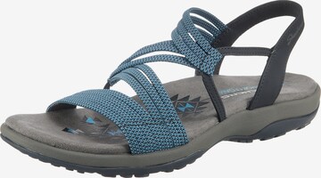 SKECHERS Hiking Sandals 'Reggae' in Blue: front