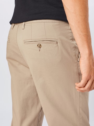 SELECTED HOMME Úzky strih Chino nohavice 'Miles Flex' - Sivá