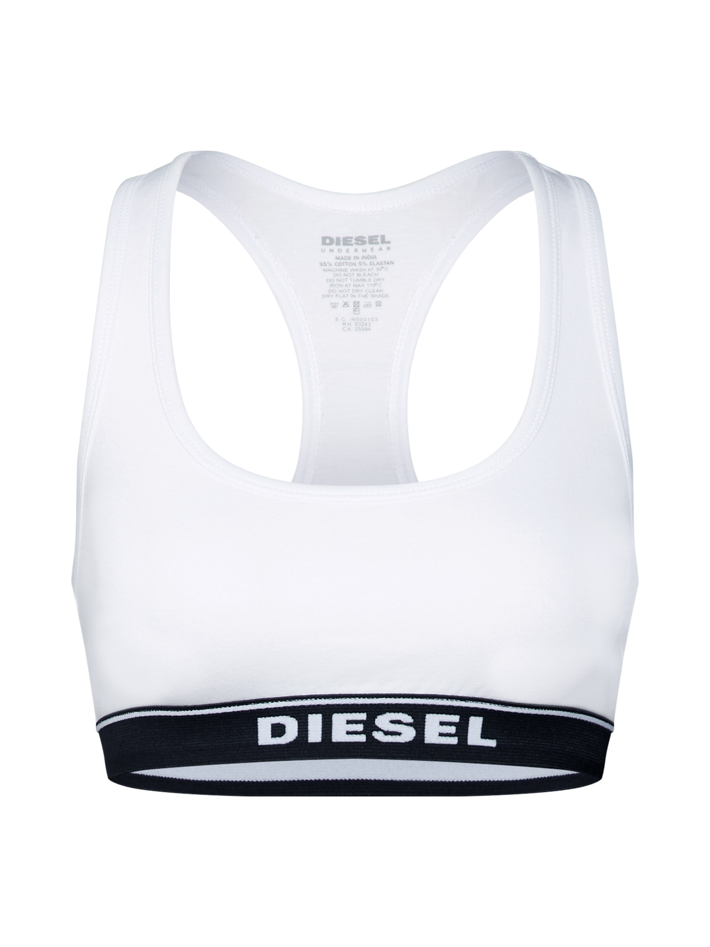 DIESEL - BH 'UFSB-MILEY' in de kleur Wit