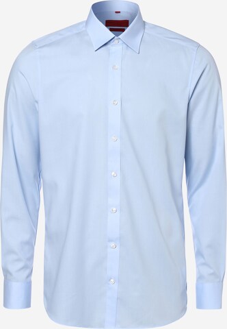 Finshley & Harding Slim Fit Hemd in Blau: predná strana