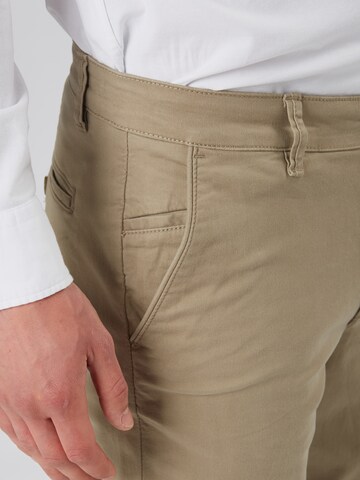 SELECTED HOMME Regular Chinohose in Beige