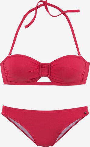 s.Oliver Bustier Bikini i pink: forside