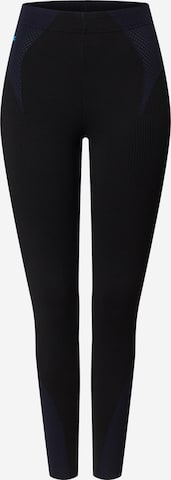 Lacoste Sport Sportovní kalhoty 'JACQUARD' – černá: přední strana