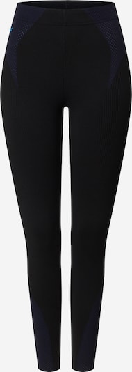 Lacoste Sport Спортен панталон 'JACQUARD' в морскосиньо / черно, Преглед на продукта