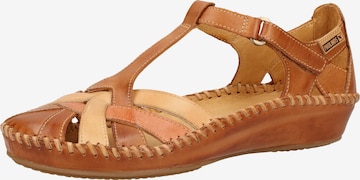 PIKOLINOS Sandals in Brown: front