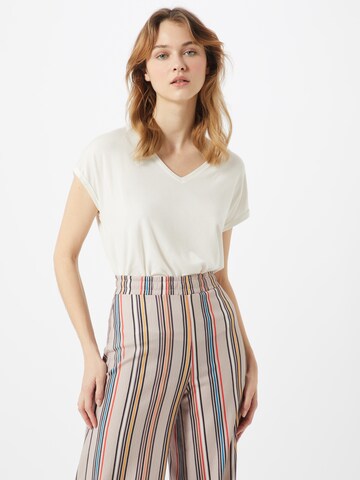 VERO MODA T-Shirt 'Ava' in Weiß: Vorderseite
