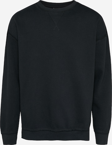 Sweat-shirt Urban Classics en noir : devant