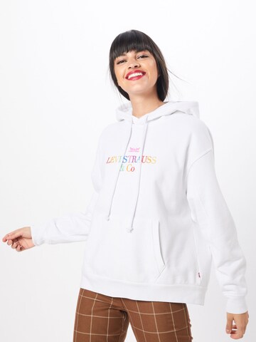 LEVI'S ® Sweatshirt 'Unbasic' in Weiß: Vorderseite
