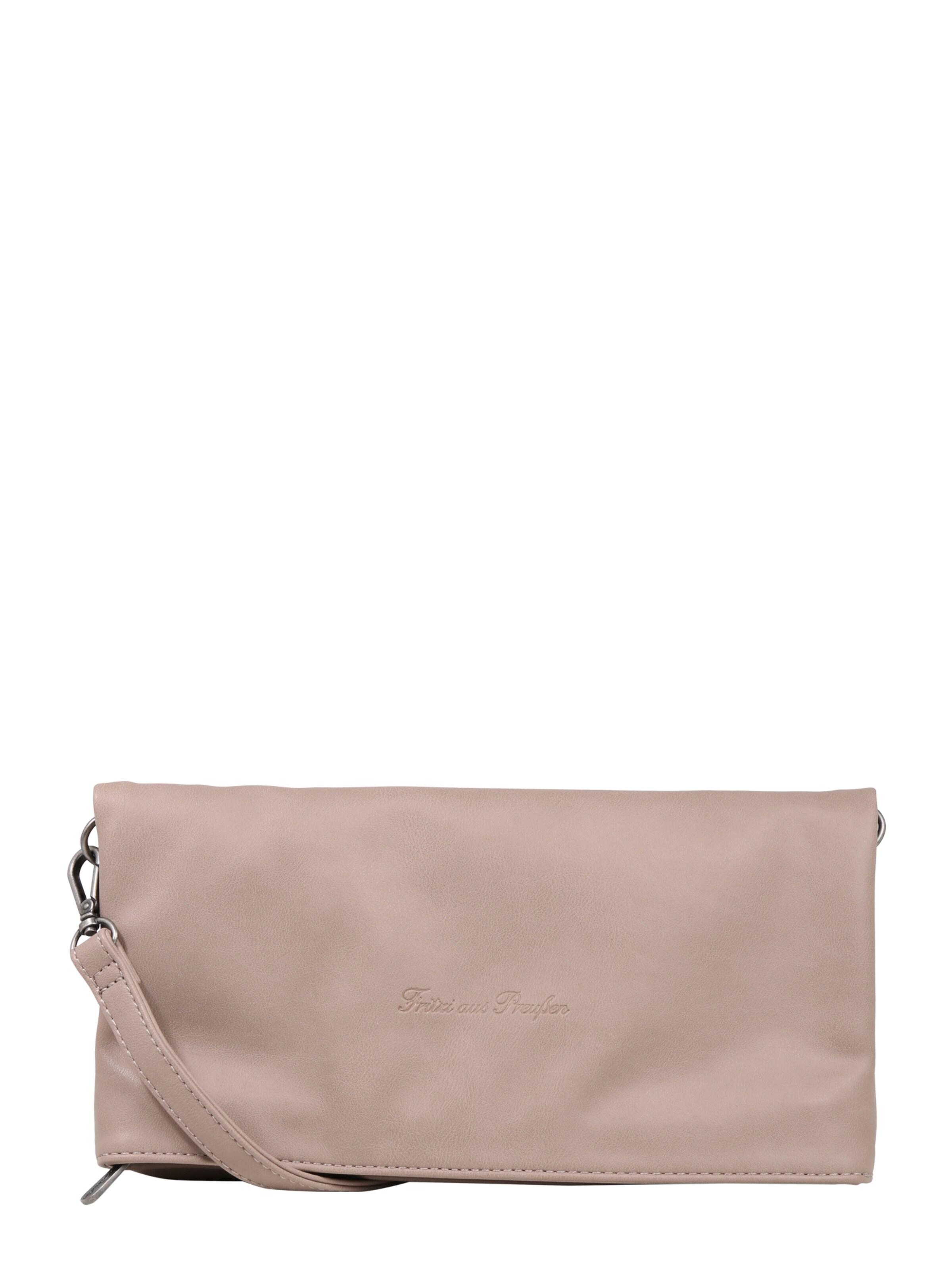 Fritzi aus Preußen - Clutch 'Ronja' in de kleur Lichtbruin