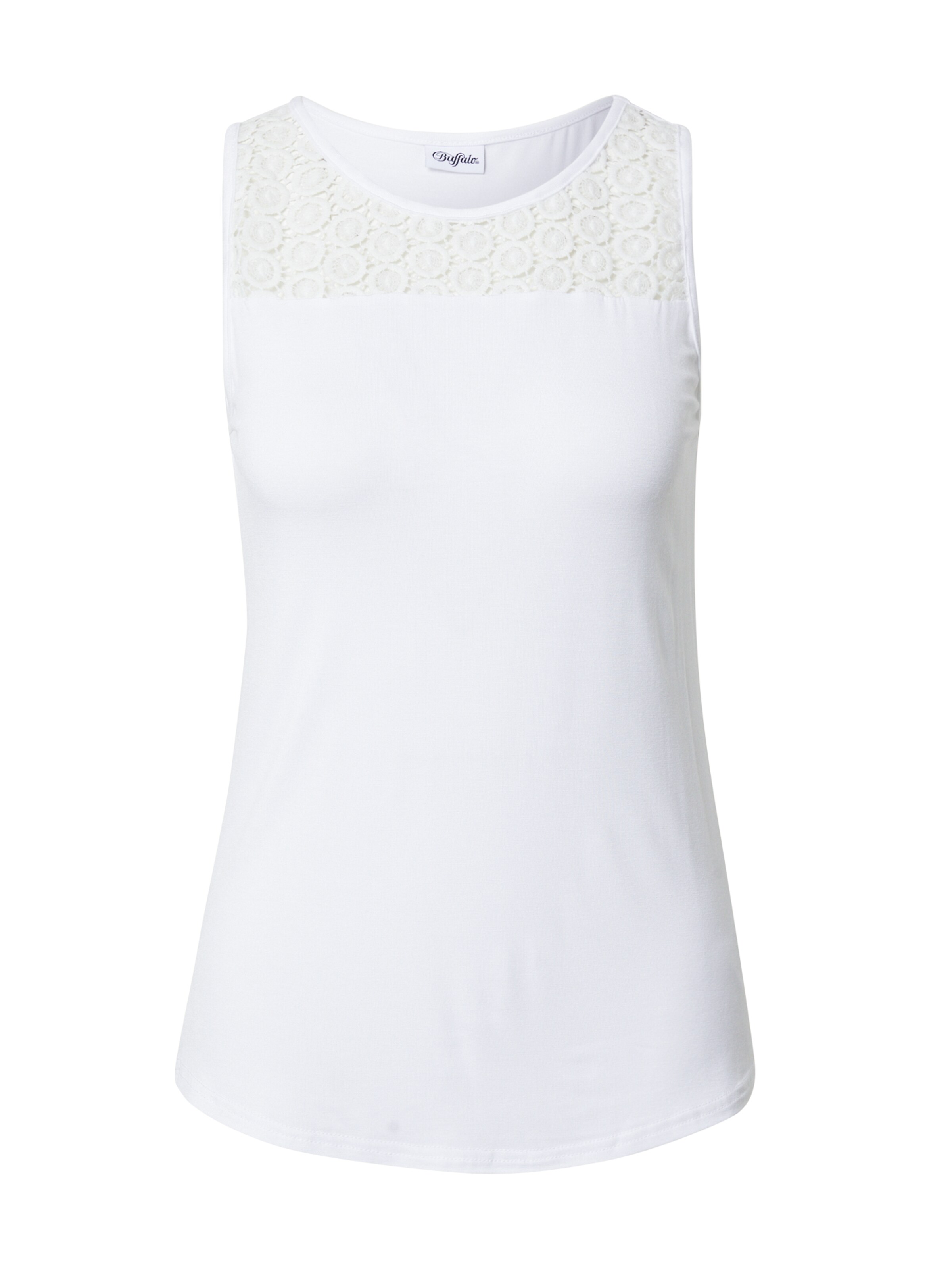 balta BUFFALO Palaidinė be rankovių: priekis
