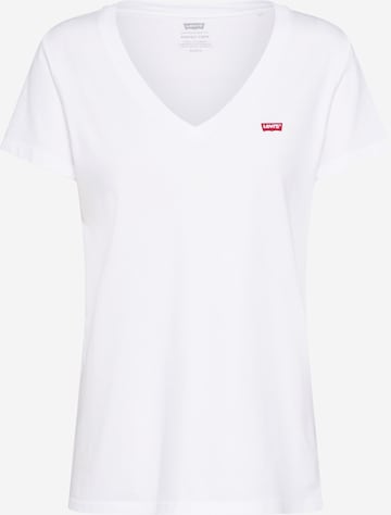 LEVI'S ® Μπλουζάκι 'Perfect Vneck' σε λευκό: μπροστά