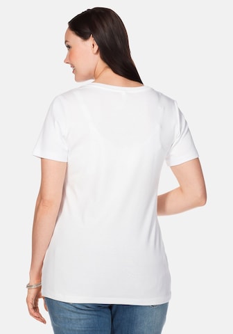 T-shirt SHEEGO en blanc