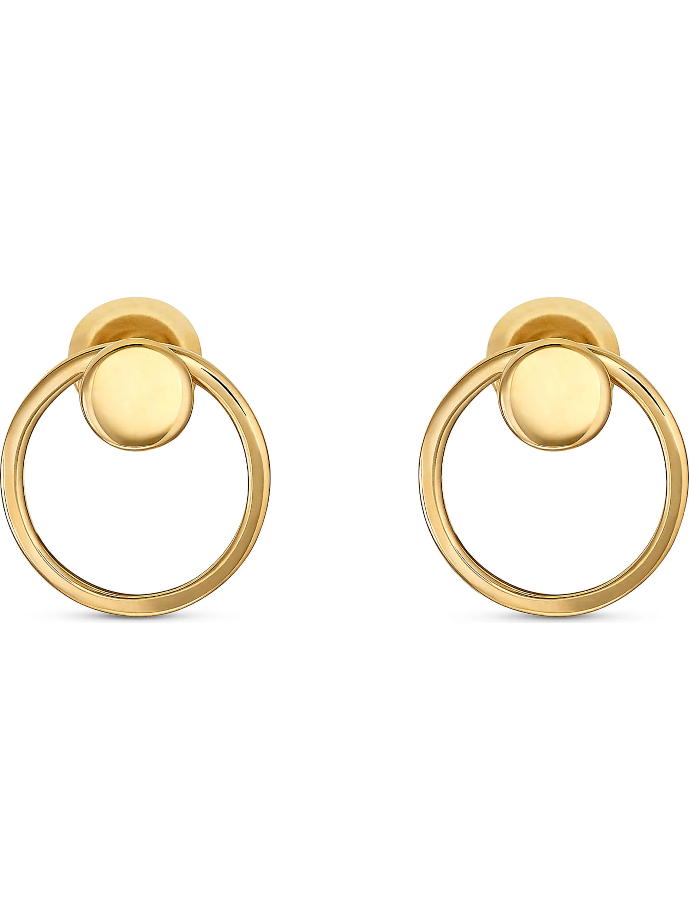 CHRIST Ohrstecker in Gold: Vorderseite