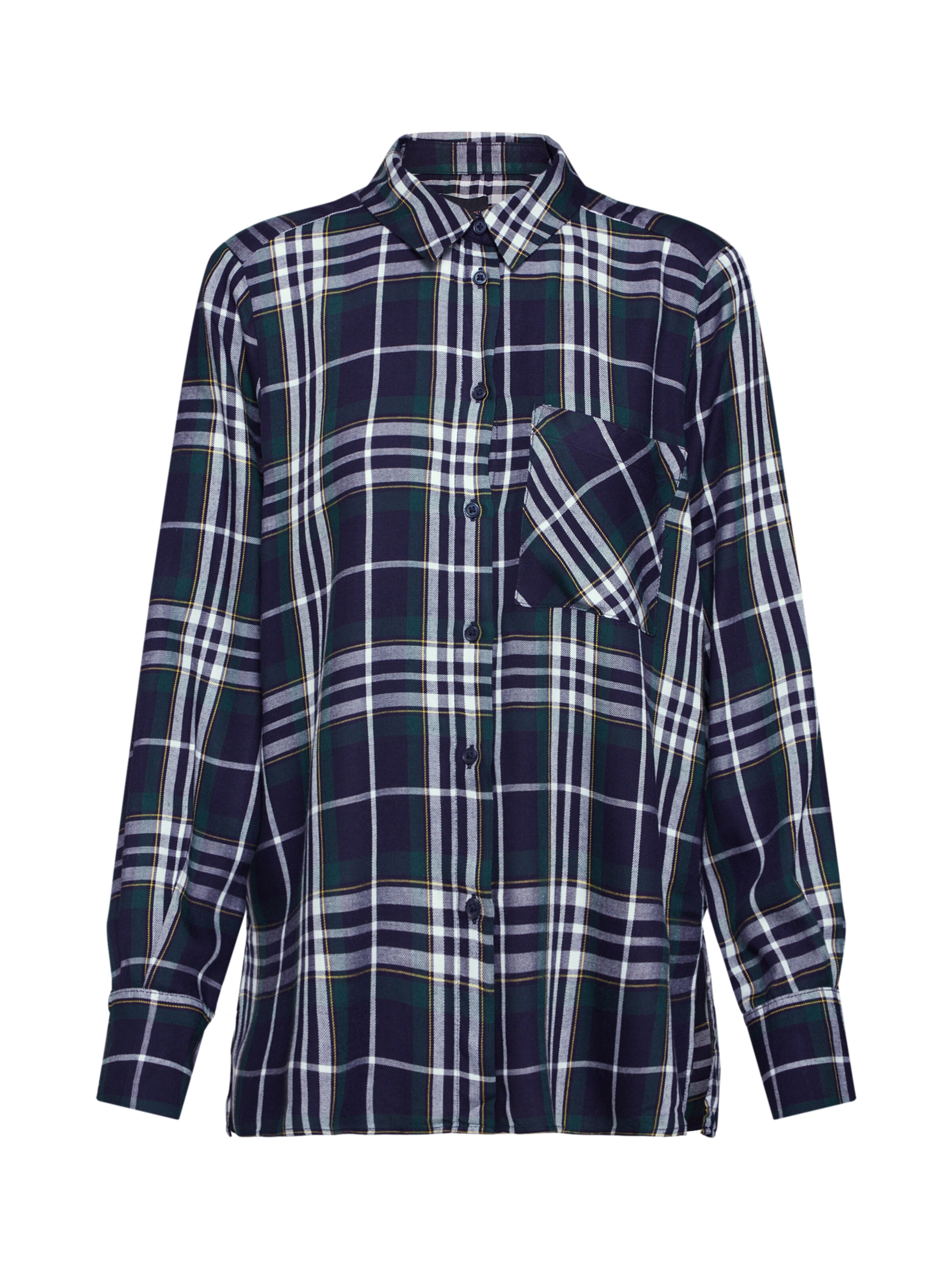 ONLY - Blouse 'onyNADIA' in de kleur Groen