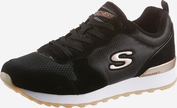 Sneaker bassa 'Goldn Gurl' di SKECHERS in nero: frontale