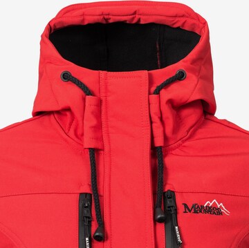 Manteau fonctionnel 'Zimtzicke' MARIKOO en rouge