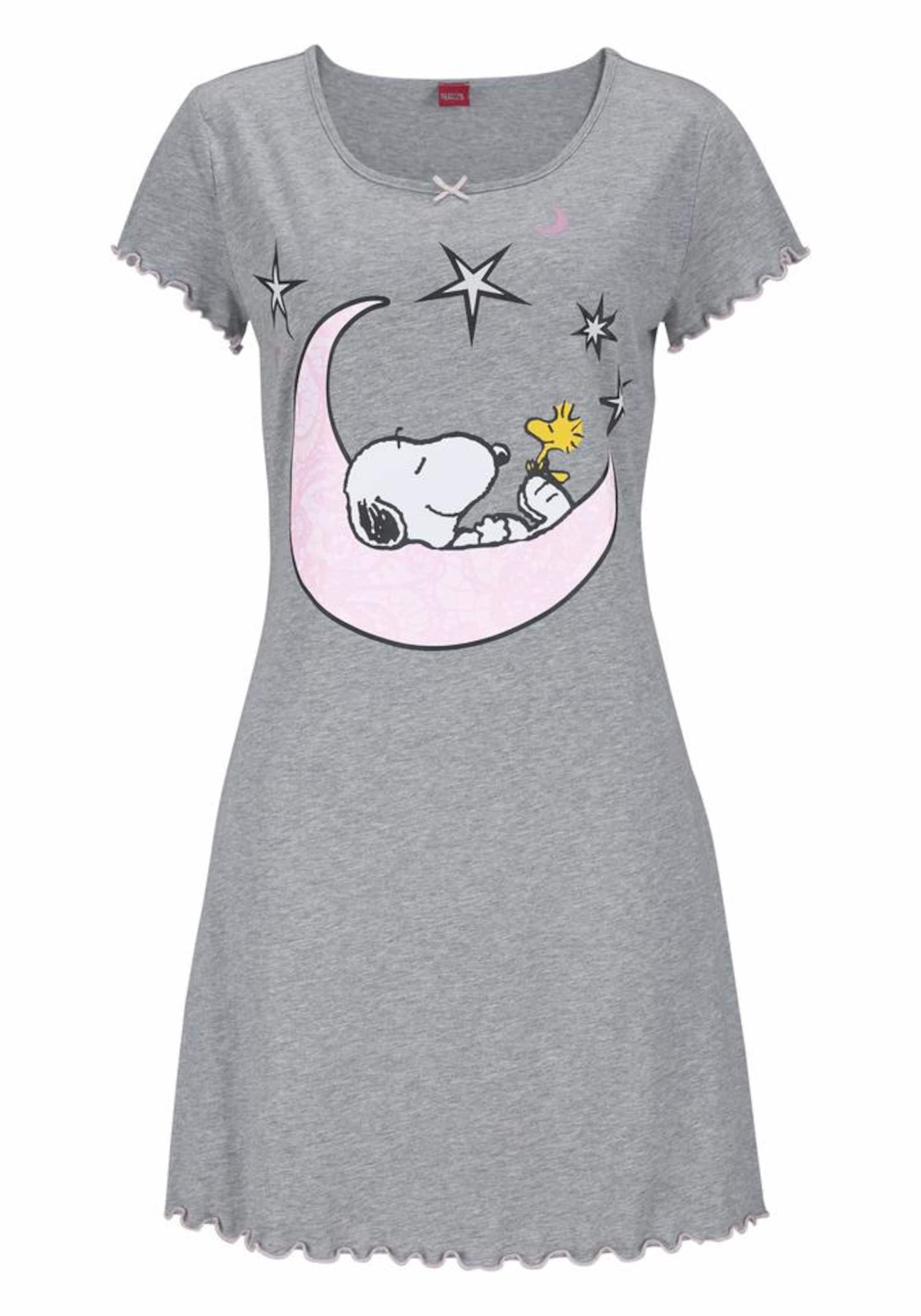 PEANUTS Hálóing - szürke: elől