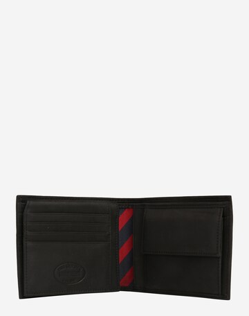 TOMMY HILFIGER Wallet 'Johnson' in Black