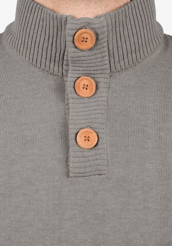 BLEND Strickpullover 'Lenny' in Grau