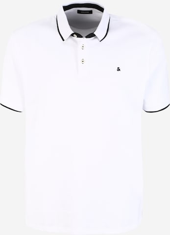 Jack & Jones Plus Shirt in White: front