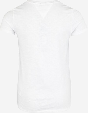 T-Shirt TOMMY HILFIGER en blanc : derrière