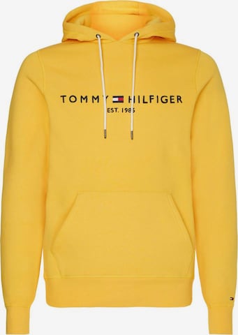 TOMMY HILFIGER Tréning póló - sárga: elől