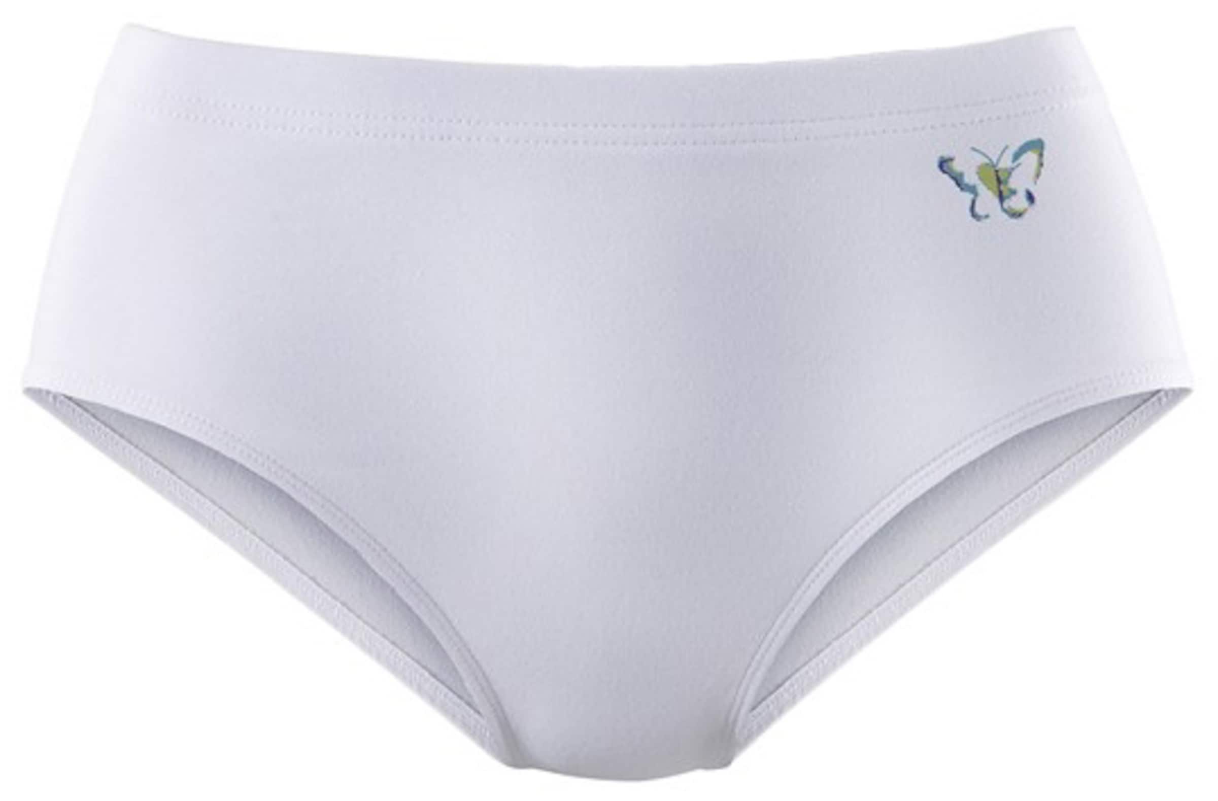 Chiloți modelatori 'Bauch weg' de la PETITE FLEUR pe alb