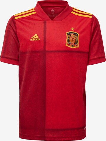 ADIDAS PERFORMANCE Λειτουργικό μπλουζάκι 'Spanien EM 2020 Heim' σε κόκκινο: μπροστά