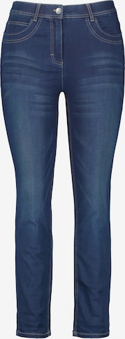 SAMOON - Skinny Calças de ganga 'BETTY' em azul