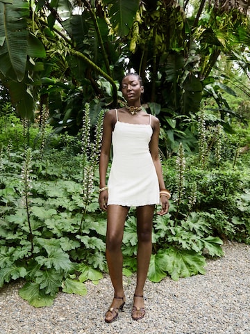 White Mini Dress Look