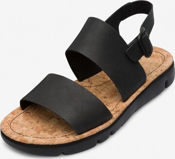 CAMPER Sandals ' Oruga ' in Black: front