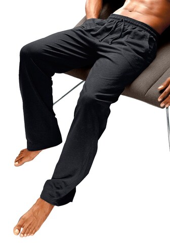 KangaROOS Pyjamabroek in Zwart: voorkant