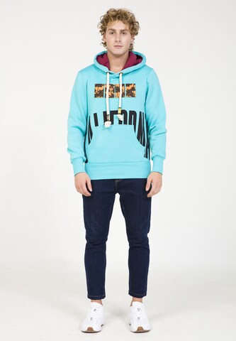 Sweat-shirt PLUS EIGHTEEN en bleu