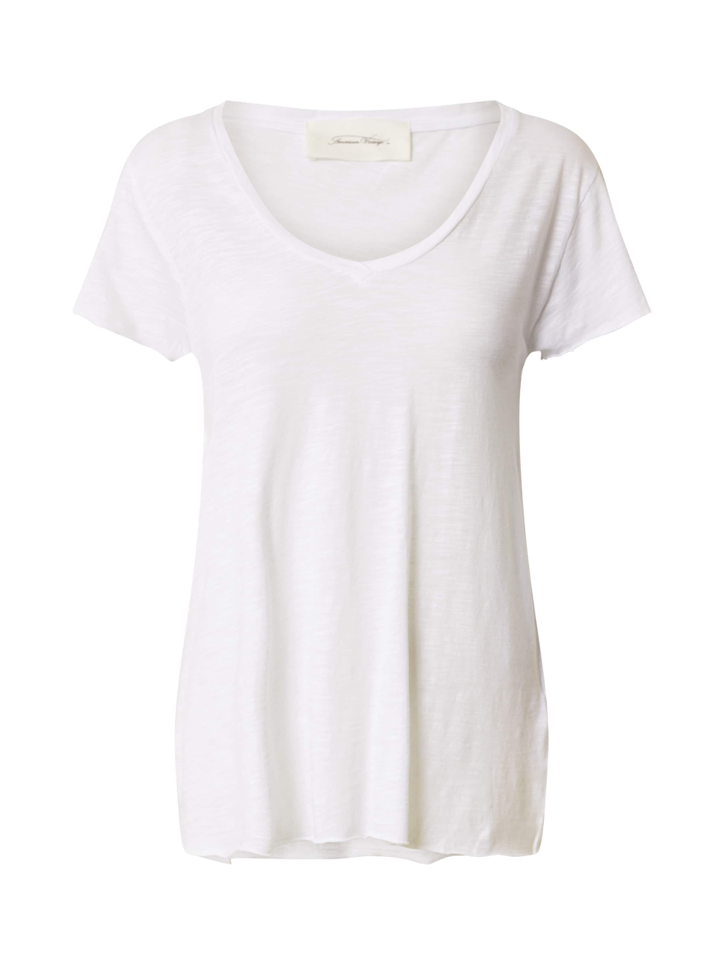 AMERICAN VINTAGE - Camiseta 'Jacksonville' en blanco: frente