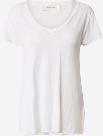 AMERICAN VINTAGE Shirt 'Jacksonville' in Wit: voorkant