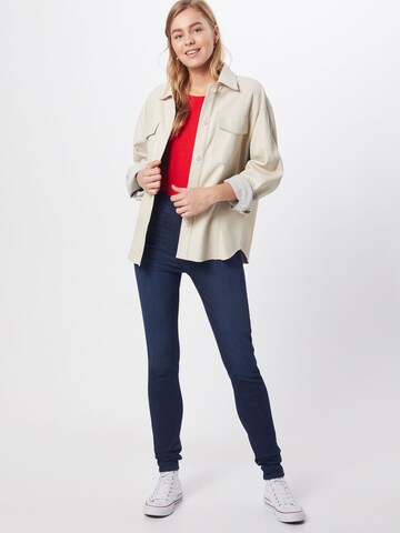 VERO MODA Shirt 'VMAva' in Red