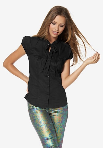 AJC Blouse in Black: front