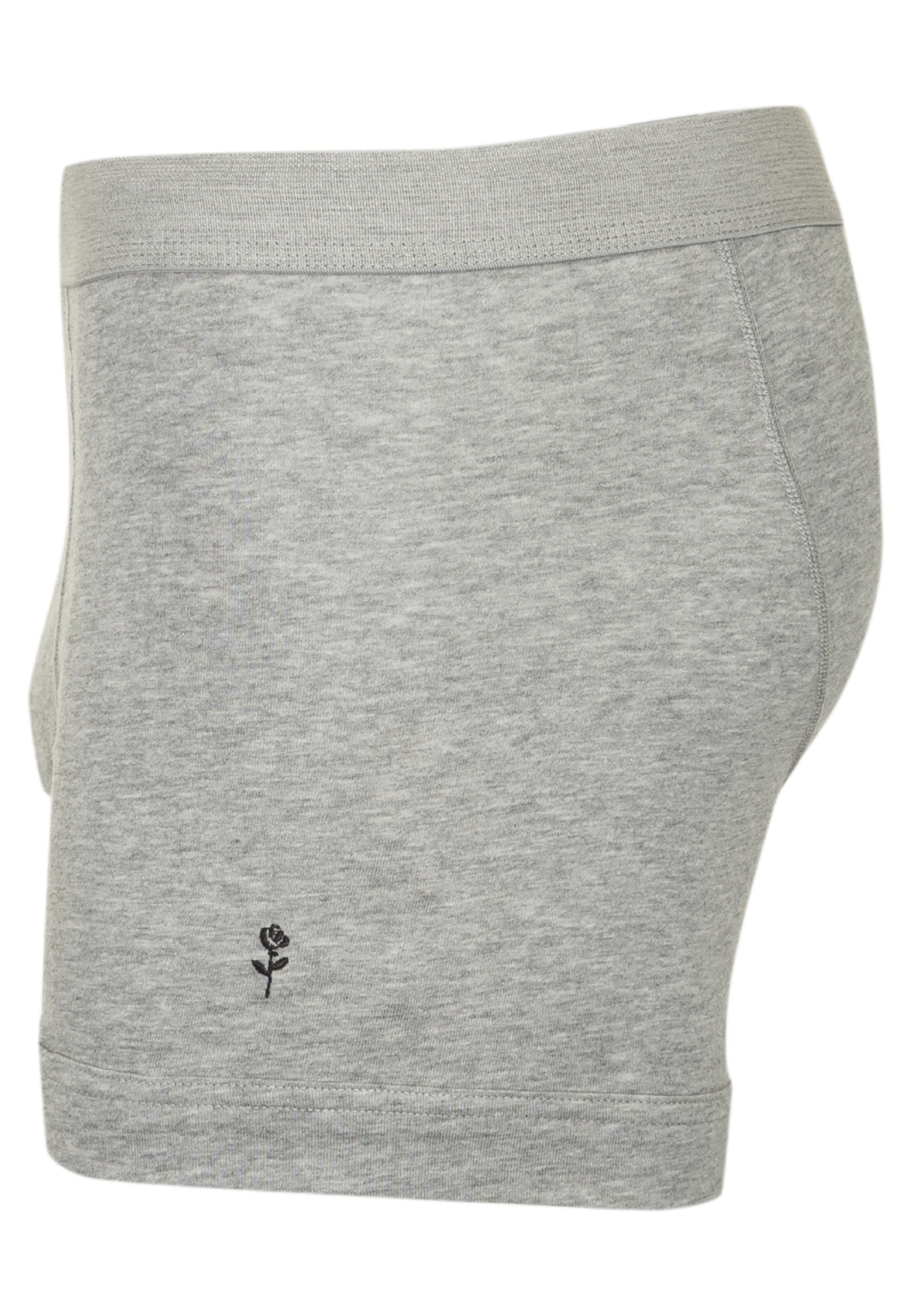 SEIDENSTICKER Boxer shorts 'Schwarze Rose' in Grey