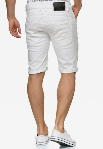 Regular Jean 'Caden' INDICODE JEANS en blanc