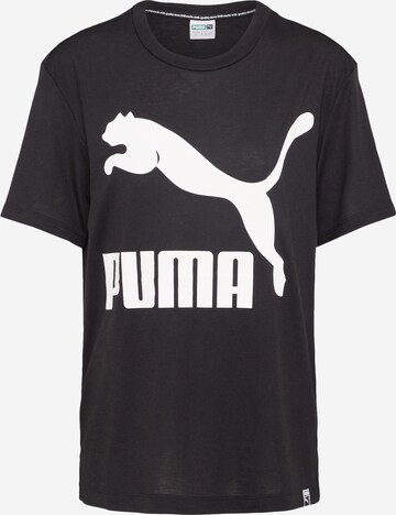 PUMA Shirt in Zwart: voorkant