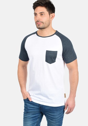 T-Shirt 'Gresham' INDICODE JEANS en blanc : devant