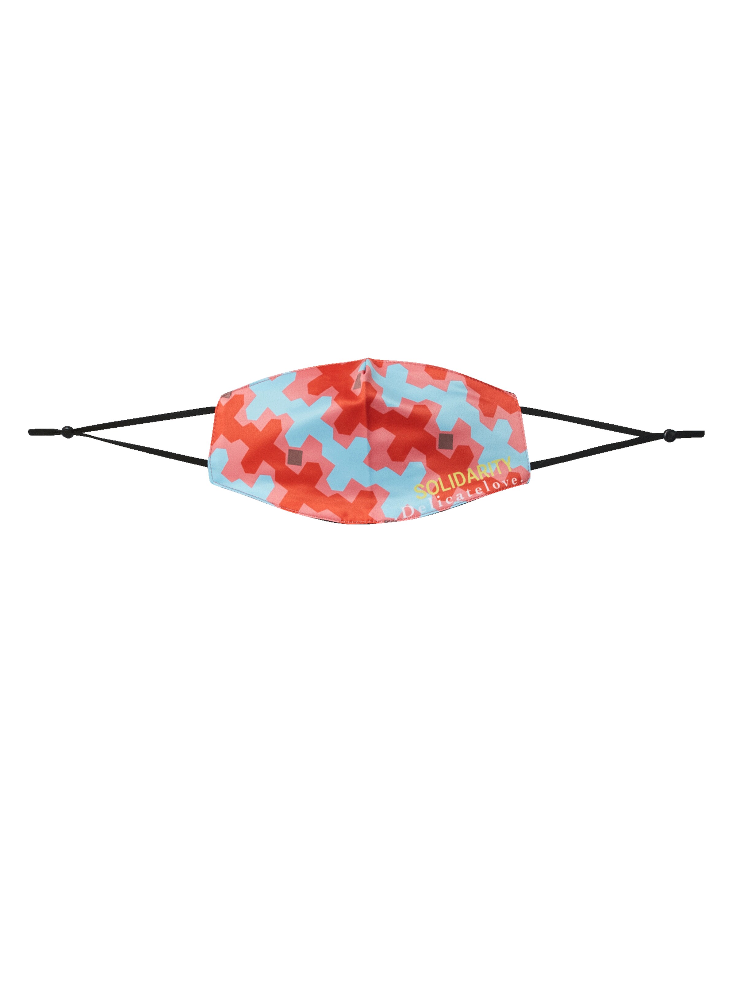 DELICATELOVE Kendő 'SOLIDARITY' - rózsaszín: elől